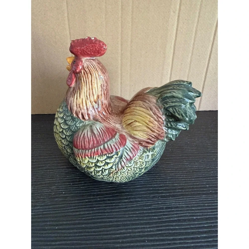 Sakura by Oneida China Ceramic Rooster Figurine Farmhouse Decor Creamer